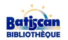 Logo de la Bibliothèque de Batiscan, partenaire présentateur du Festival Nöktanbul